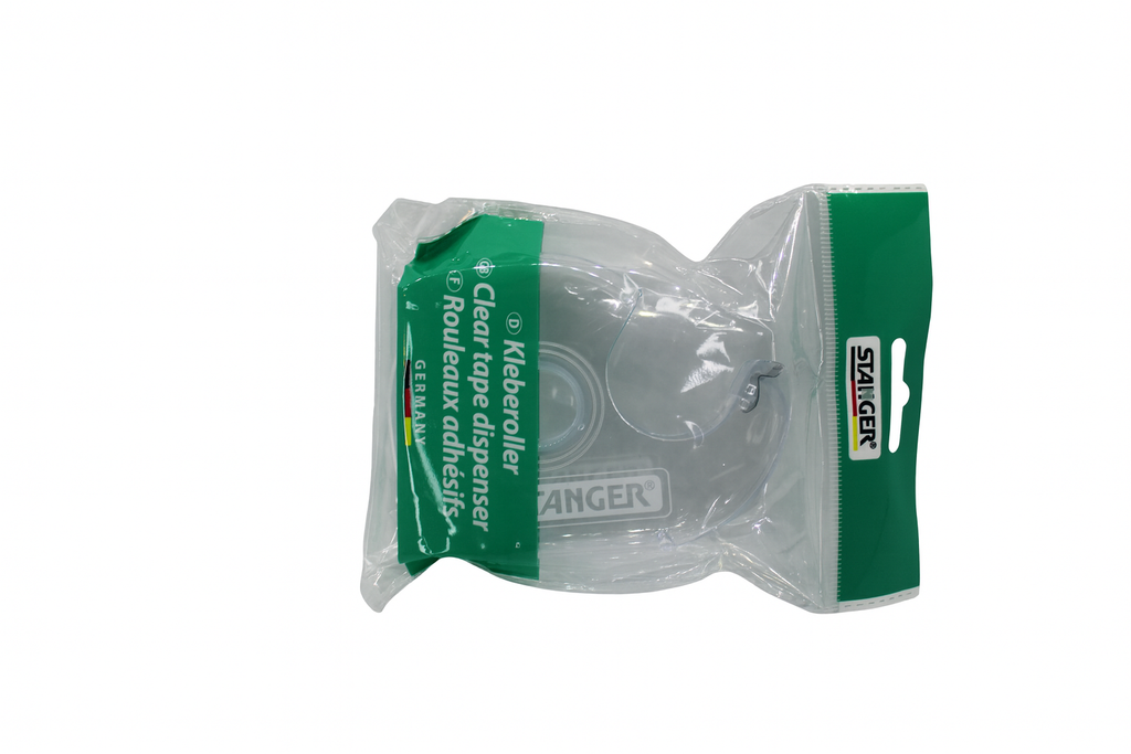 Klebebandabroller Stanger transparent Handabroller für Klebeband 19mm x 33m