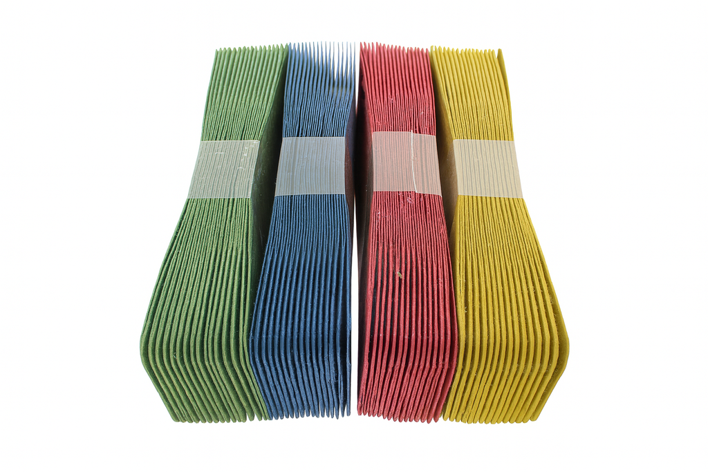 Heftstreifen Wekre 34 x 150mm, farbig sortiert aus Karton, 100 Stück