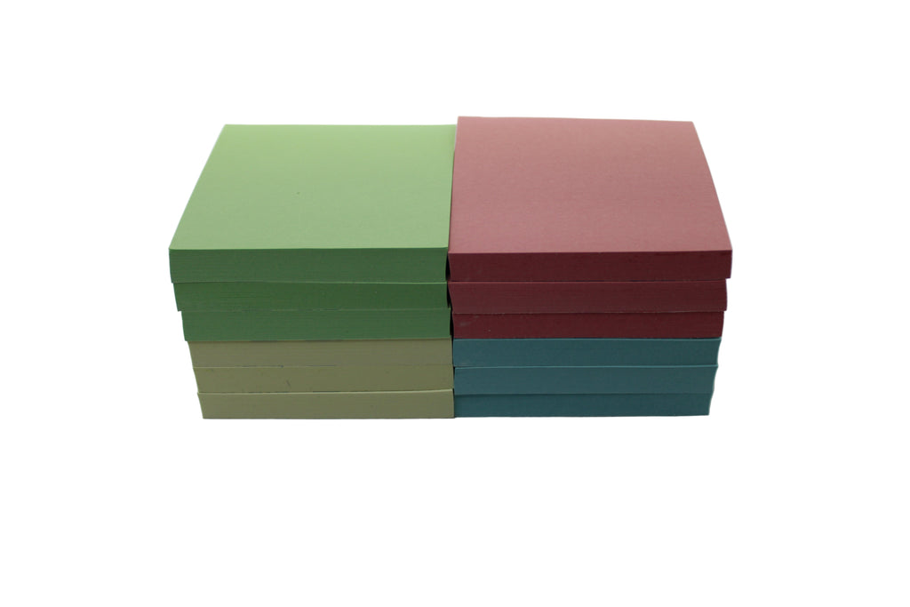 Haftnotizen Info Nature Notes, pastell, 75 x 75mm, selbstklebend, 12x 100 Blatt