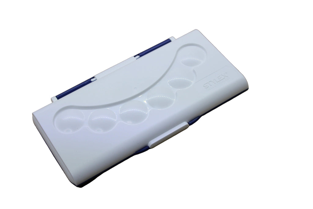 Schulfarbkasten Stylex, 1 Deckweiß und 12 Farben