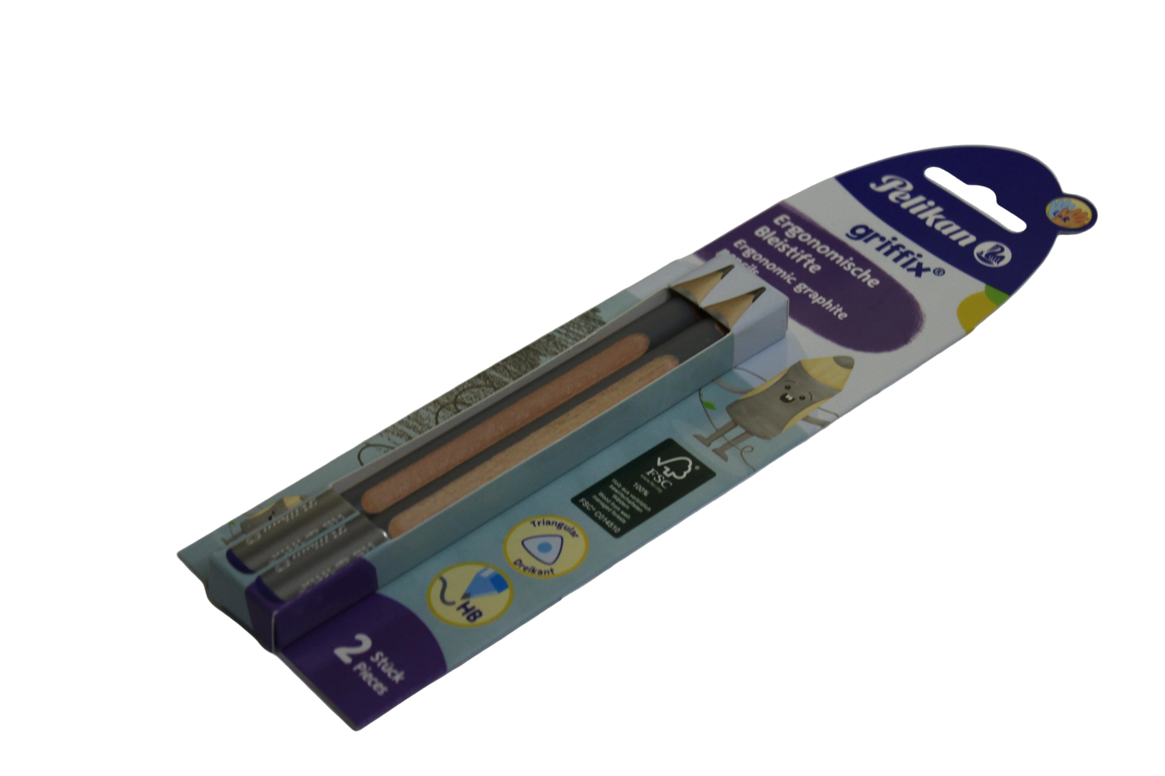 Pelikan Bleistift griffix, 2 Stück