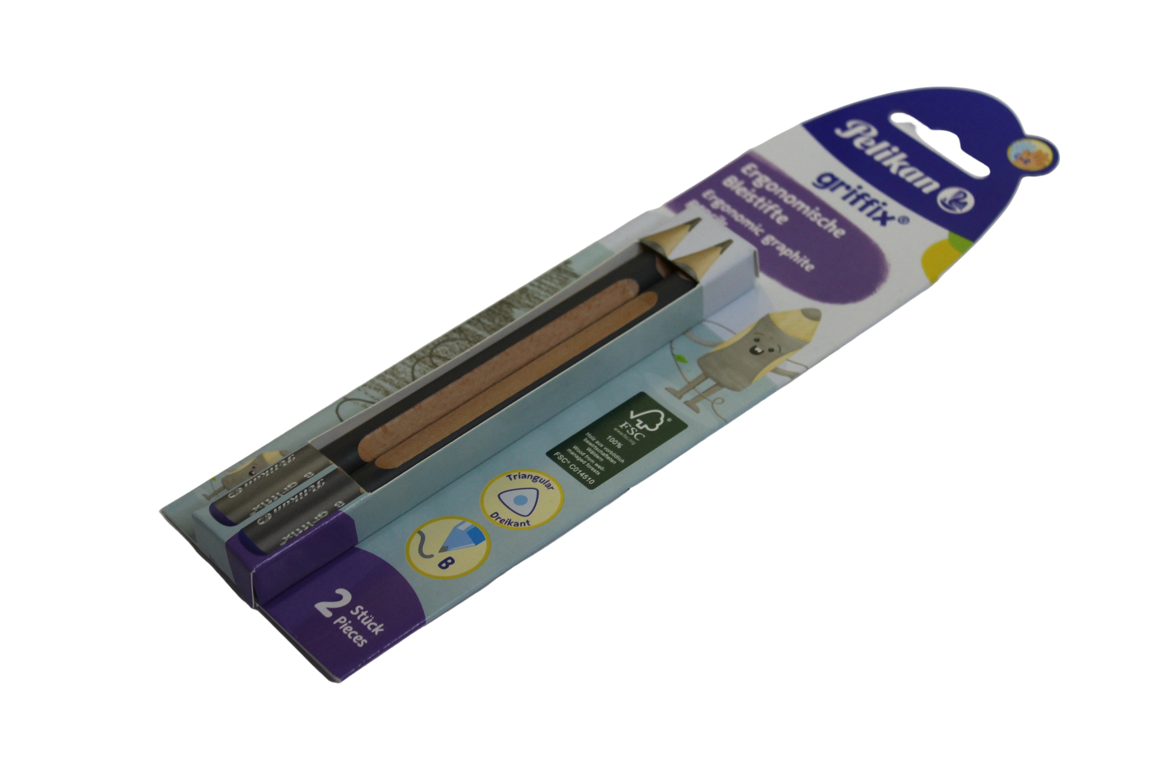 Pelikan Bleistift griffix, 2 Stück