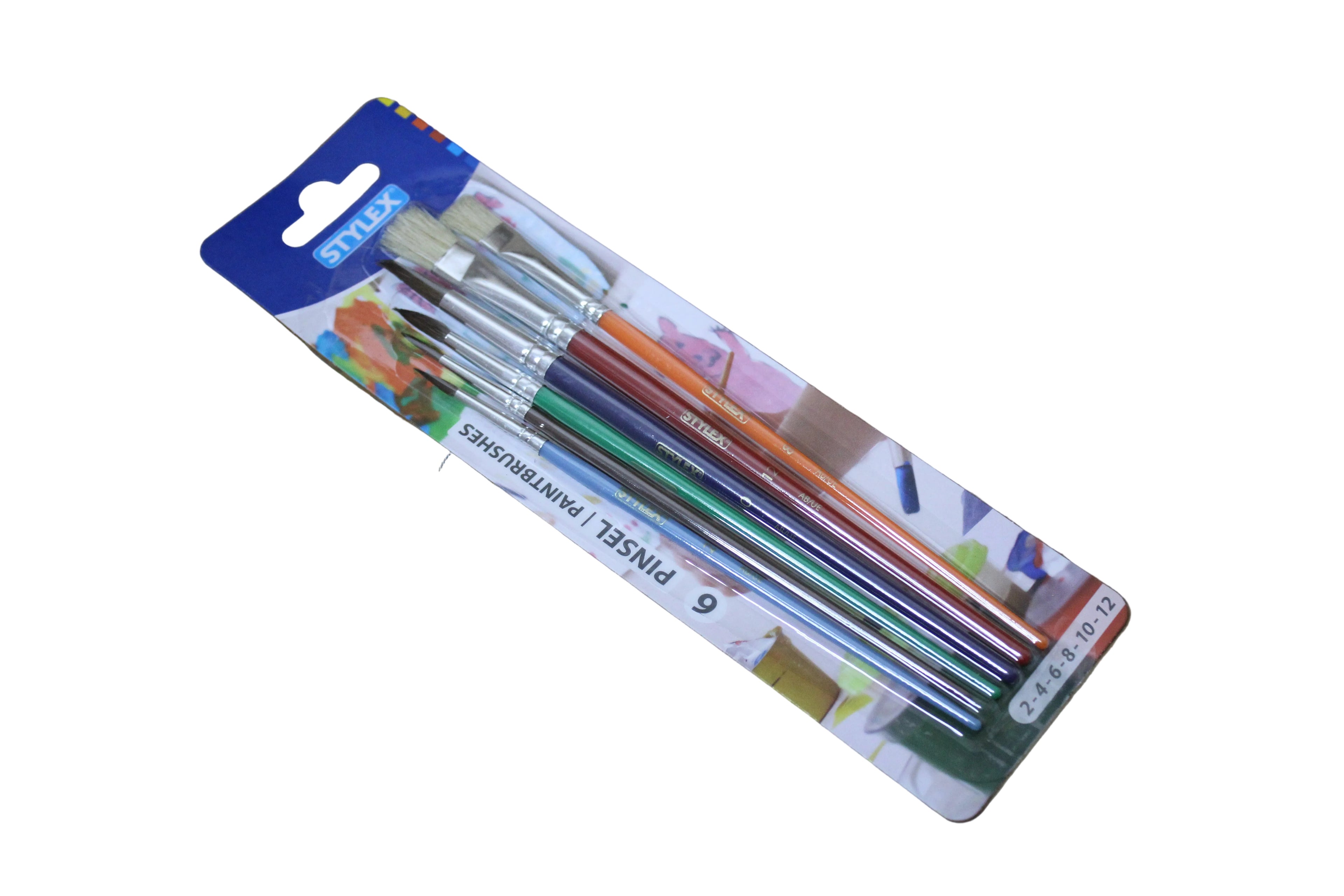 Stylex Schulmalpinsel 6-Teilig, 35060