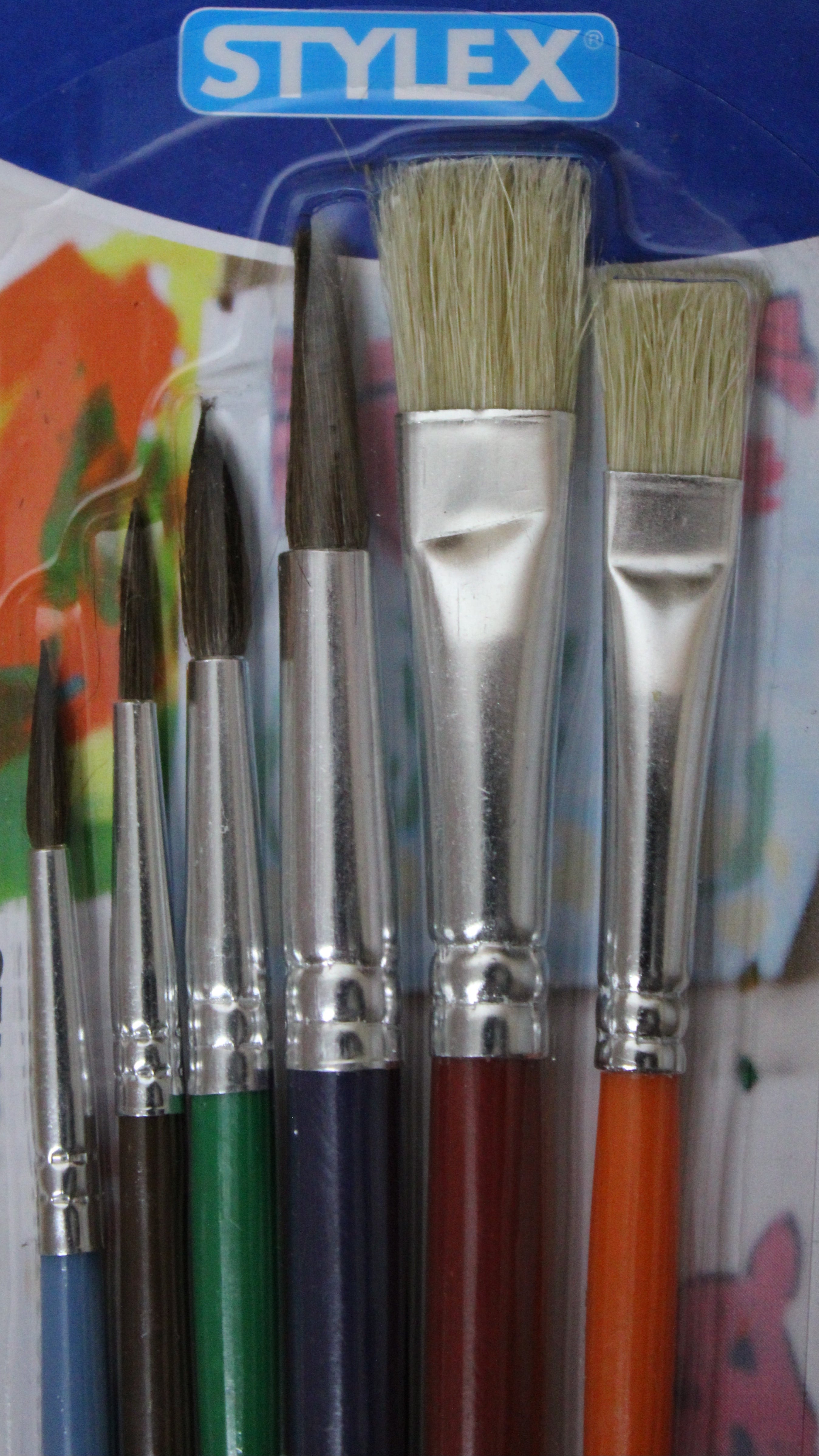 Stylex Schulmalpinsel 6-Teilig, 35060