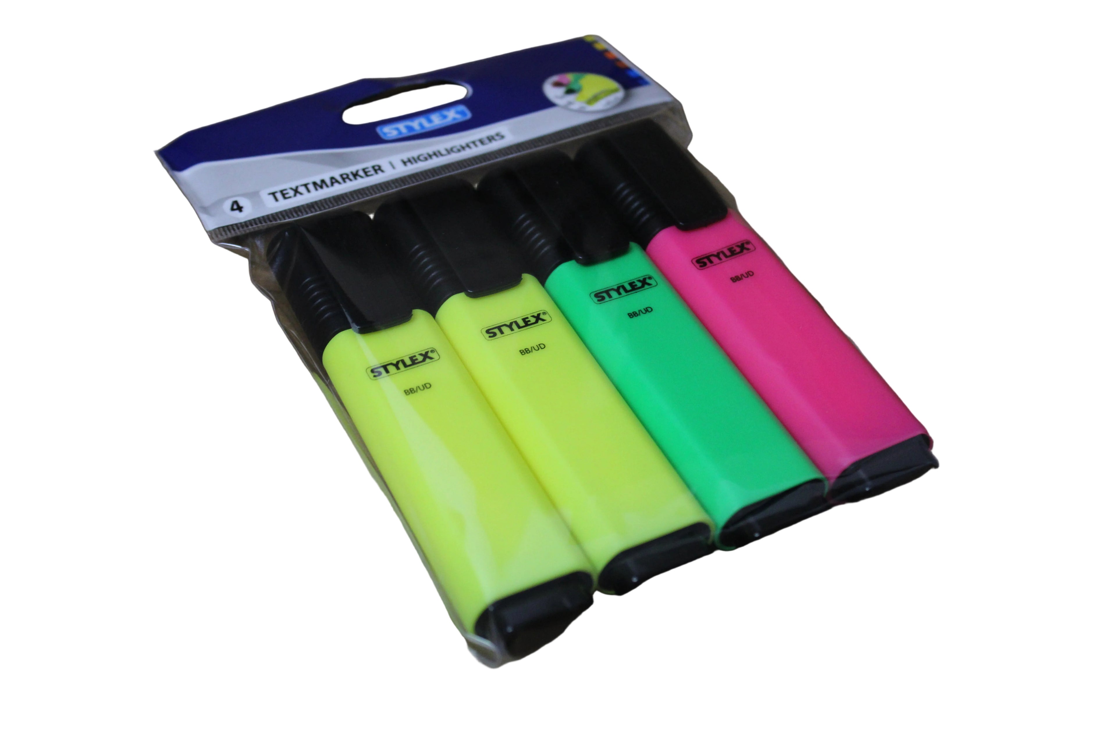 Stylex Textmarker, 4er-Set, 65550