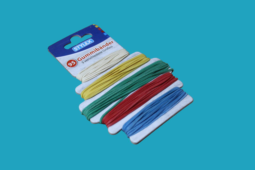 Stylex Gummibänder, 95 Stück, 5 Größen, 31321