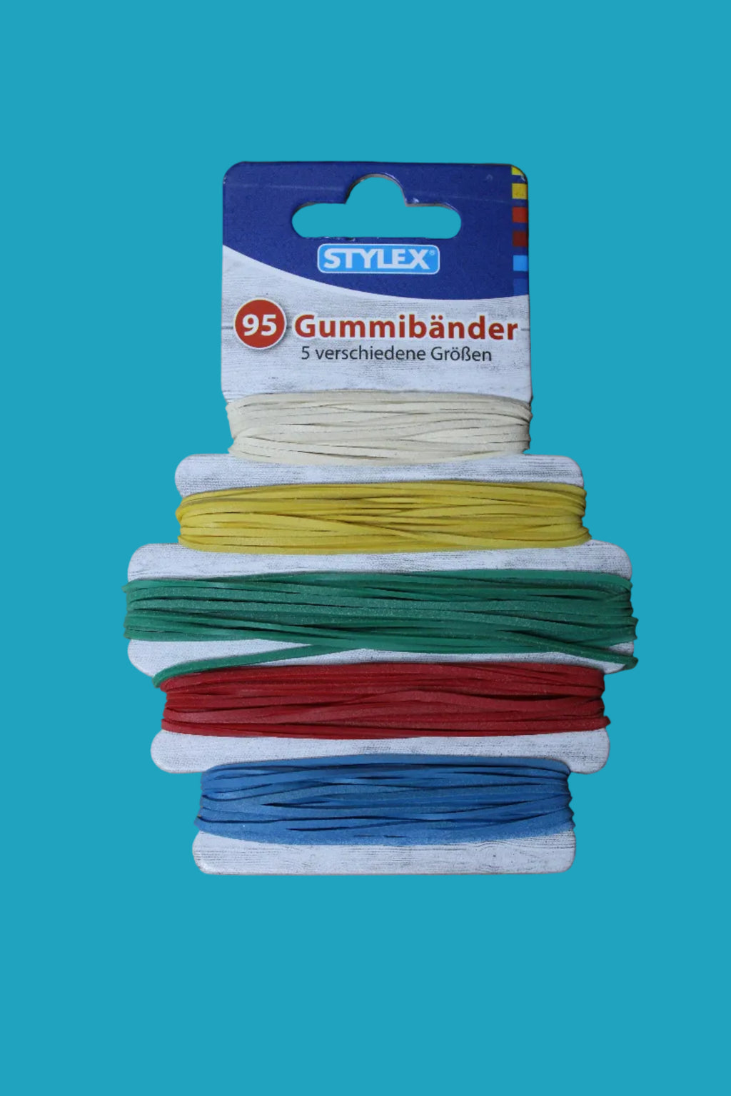 Stylex Gummibänder, 95 Stück, 5 Größen, 31321