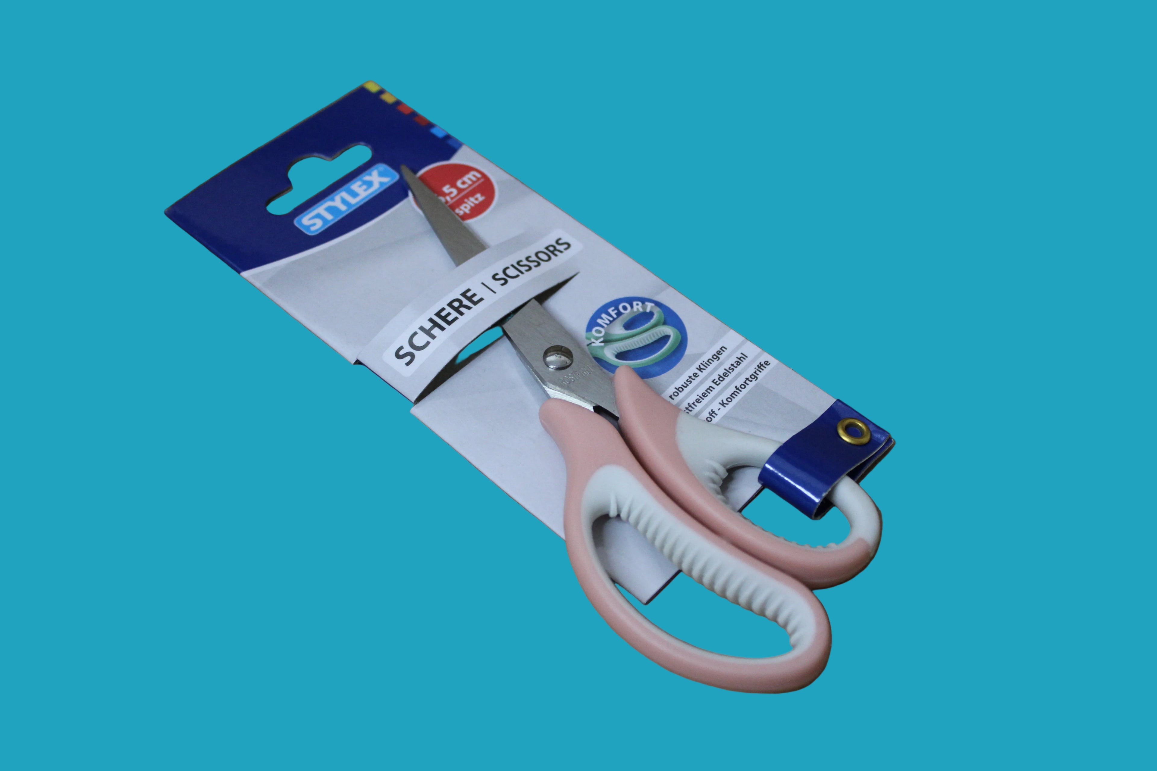 Stylex Schere, 16,5cm, farbig sortiert, 42725