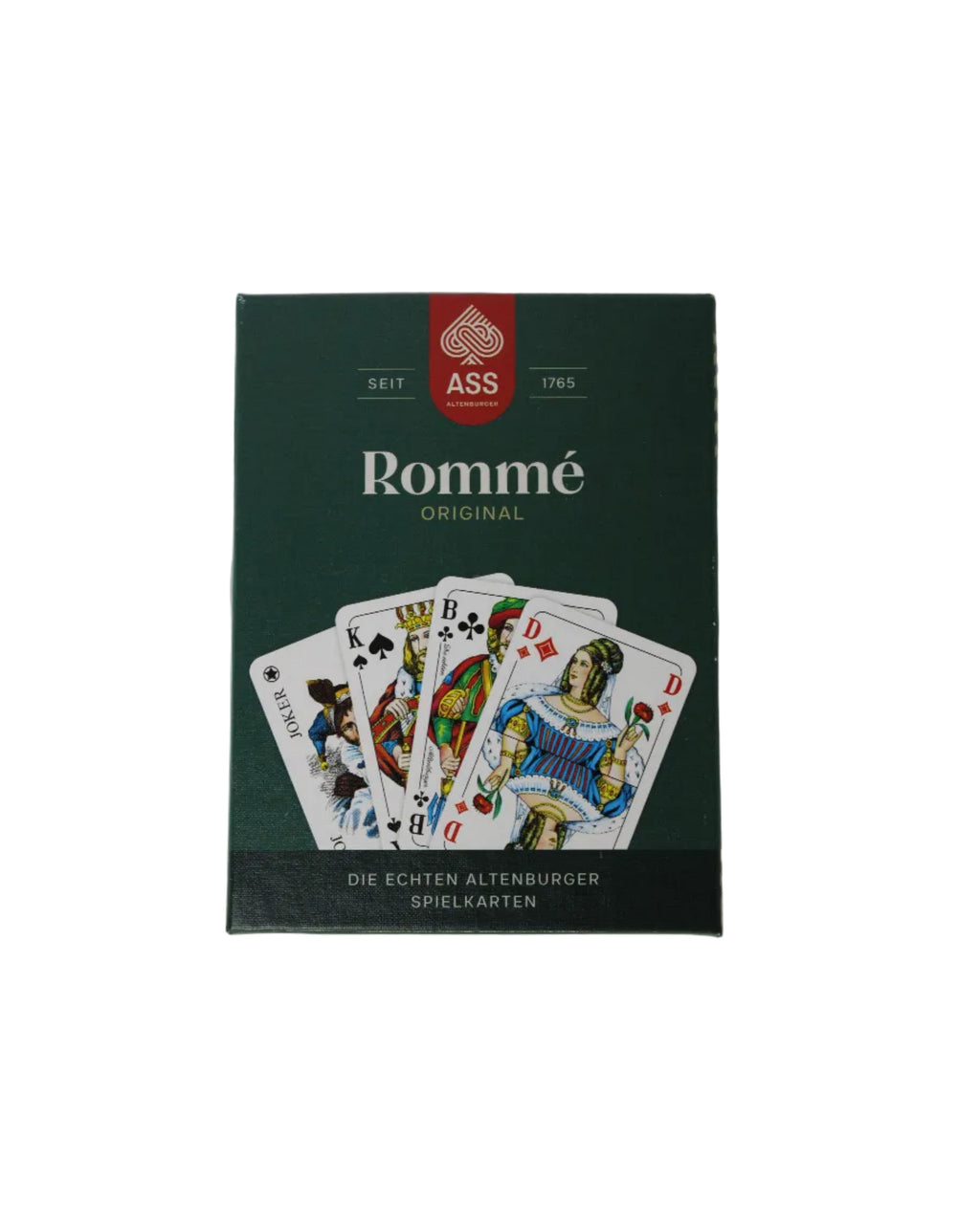 ASS  Altenburger Kartenspiel , Romme, Französisches Bild, 2-6 Spieler, ab 10 Jahre, 100450370001