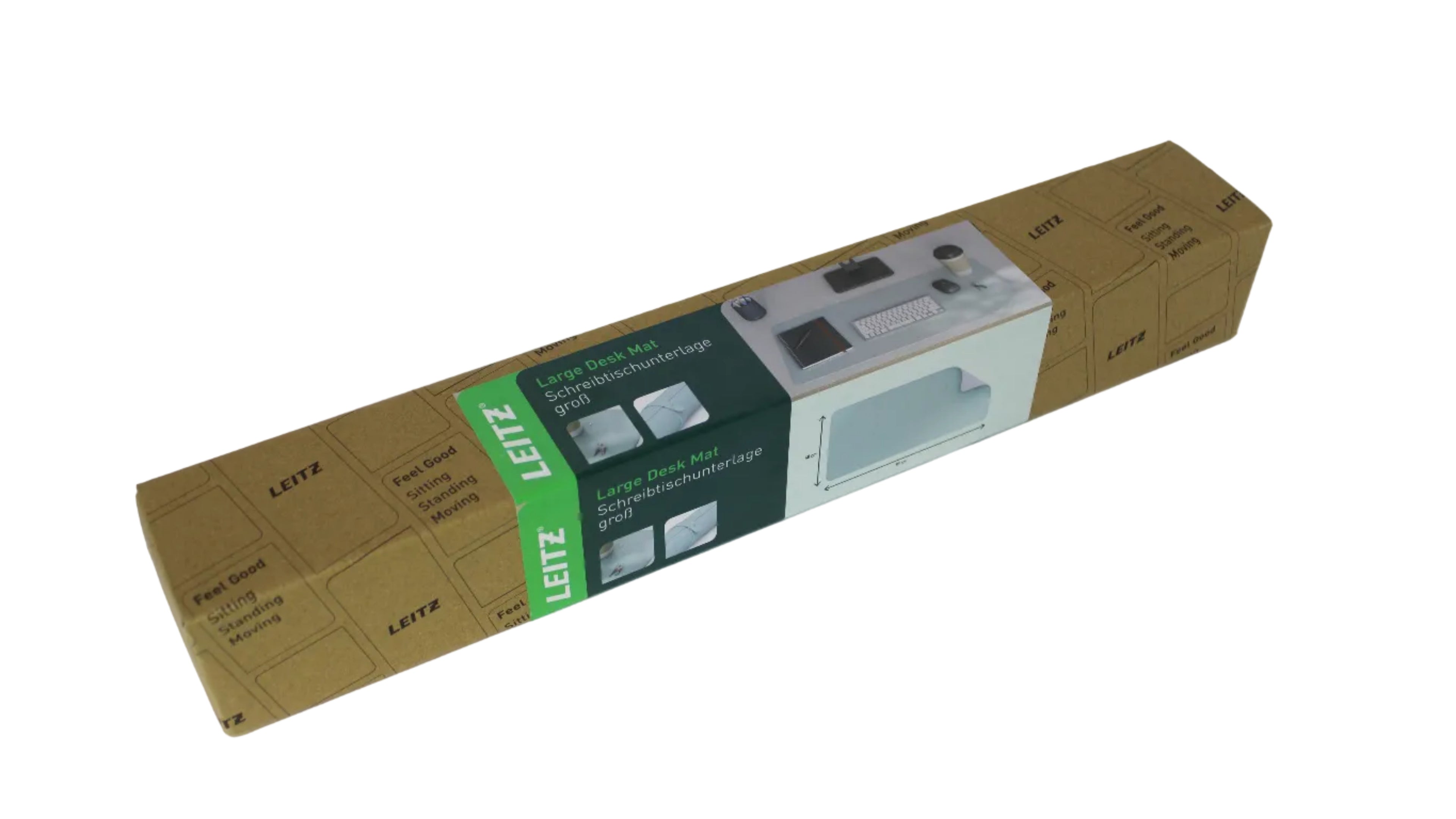 Leitz Schreibunterlage, mint, Kunststoff, blanko, 80 x 40cm, 5382-00-51