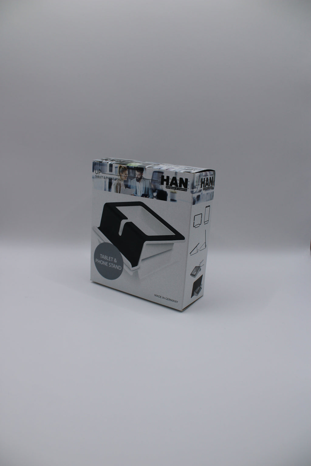 Tablet & Phone Stand HAN Up, Tablet und Handy-Ständer, schwarz/weiß, Universal, 92100-13