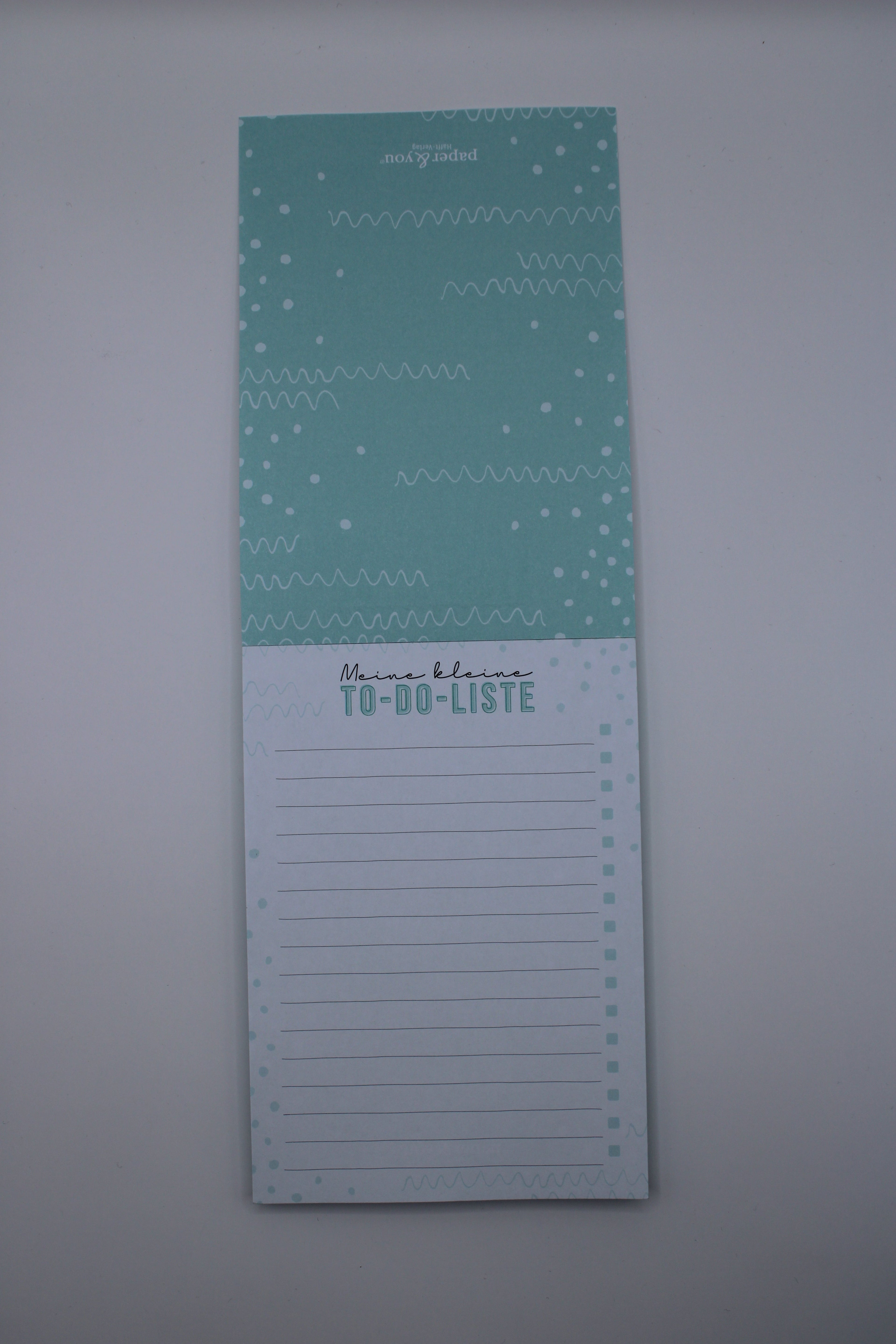 To-Do Liste by Häfft, A6, 50 Blatt, 100 g/m2, liniert, muster & farbig sortiert, FSC, 11296-5