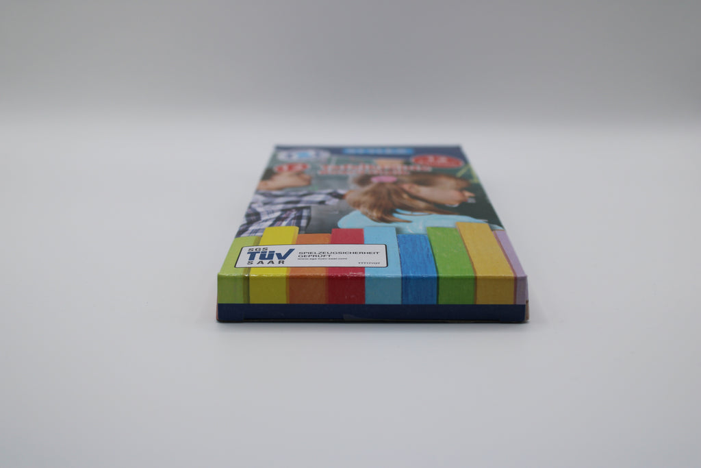 Tafelkreide Stylex, Board chalk, 12 Stangen, Tafelkreide, farbig, 25000