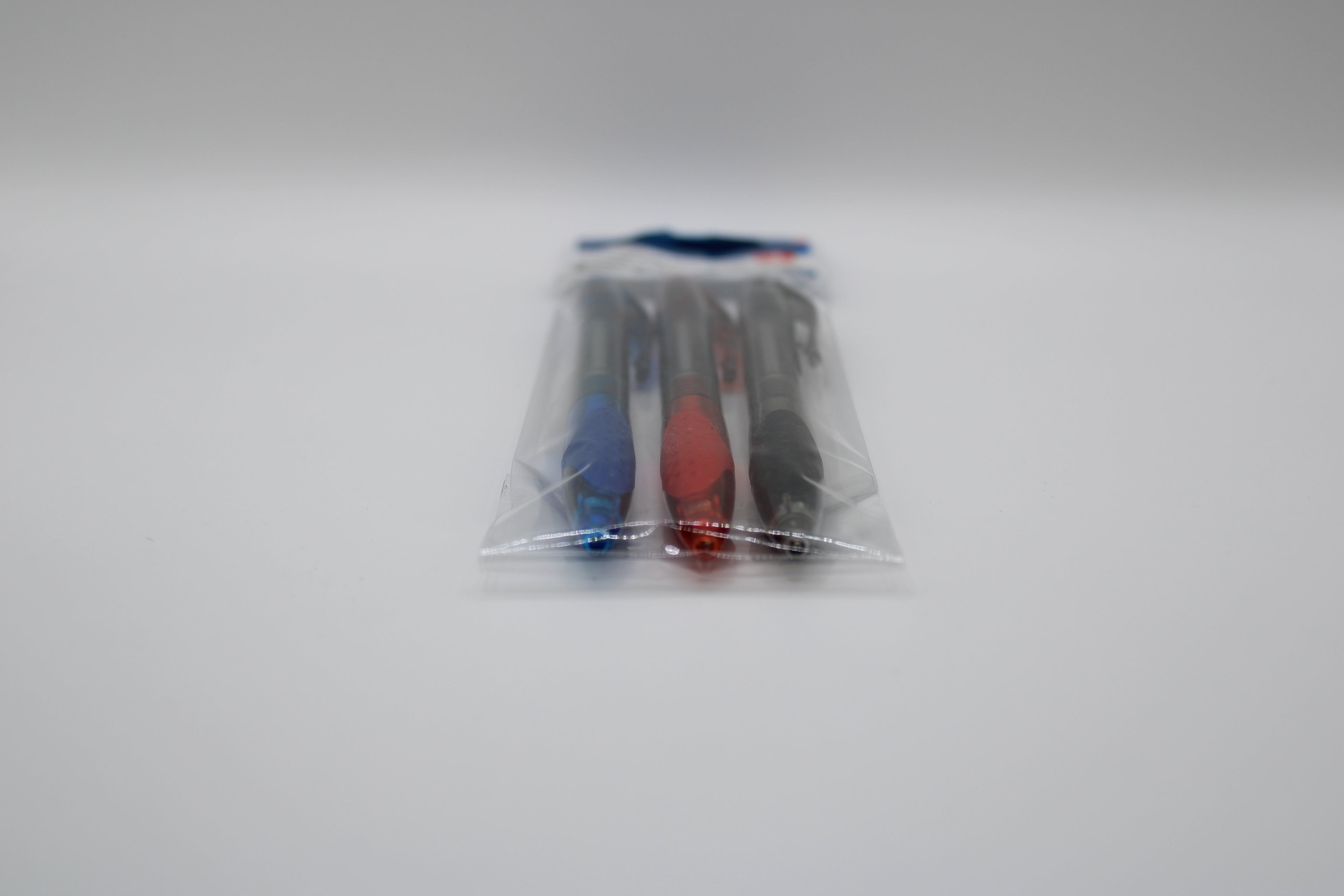 Druckkugelschreiber Stylex, Kugelschreiber, Ball Pens, 3. Stück, Tinte: Blau, Strichstärke: 1 mm, 3 Farben sortiert, 43853
