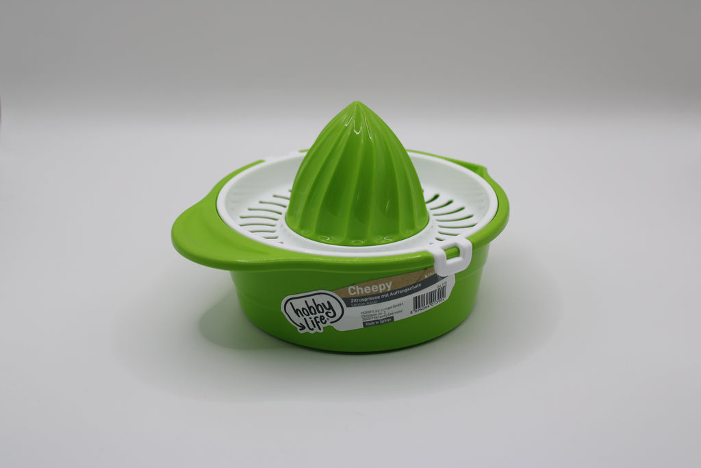 Zitronenpresse, Zitruspresse Hobbylife, farbig sortiert, 14x12x7,5cm