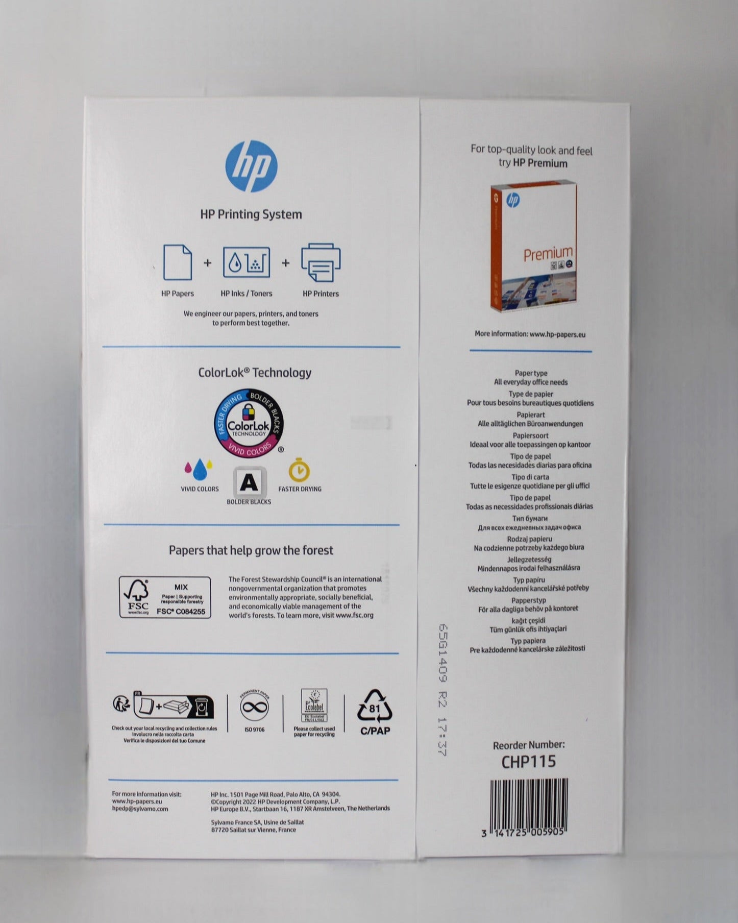 HP Businesspapier Back to School – A4, 80 g/m², 500 Blatt